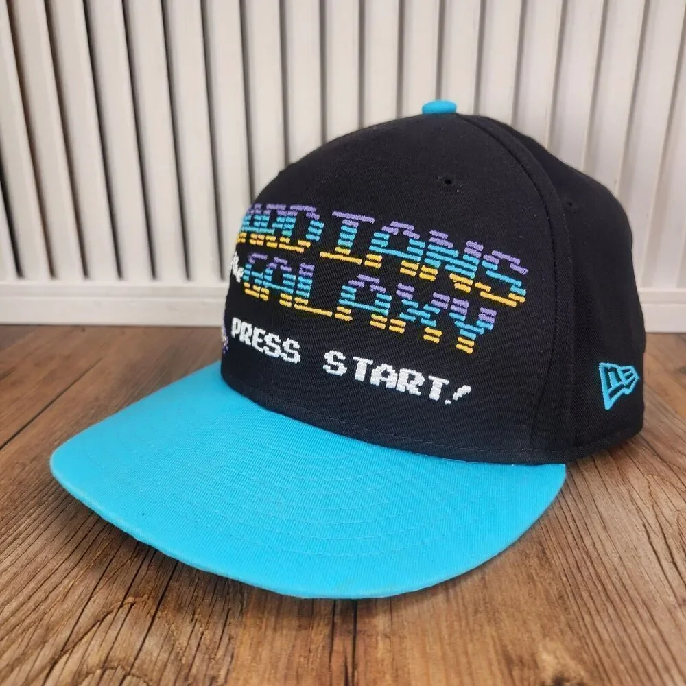 New Era Guardians of the Galaxy Press Start 9fifty Snapback Hat Cap Black Marvel